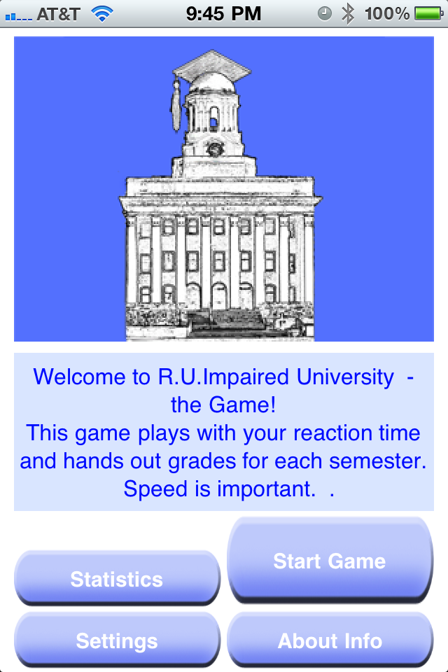 Screenshot R.U.Impaired University – The Game Screenshot R.U.Impaired University – The Game